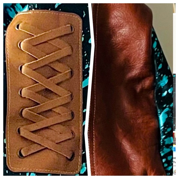 HOPOFLY BAGS Woodland Dreams Hair-on Leather  Traveler Bag - Picture 6 of 13